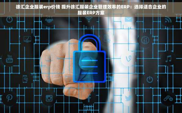 徐汇企业服装erp价钱 提升徐汇服装企业管理效率的ERP：选择适合企业的服装ERP方案