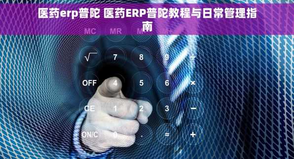 医药erp普陀 医药ERP普陀教程与日常管理指南