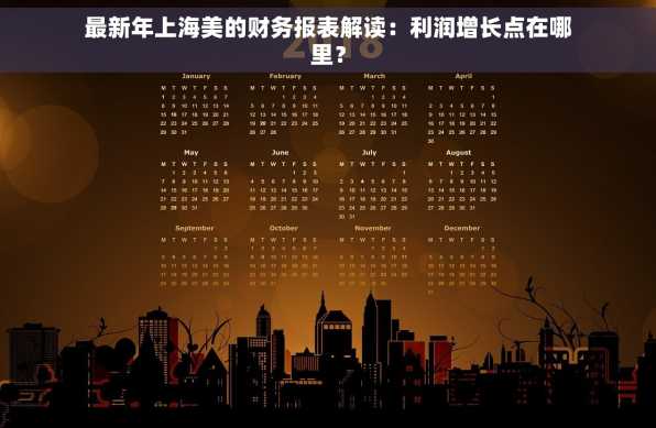 最新年上海美的财务报表解读：利润增长点在哪里？
