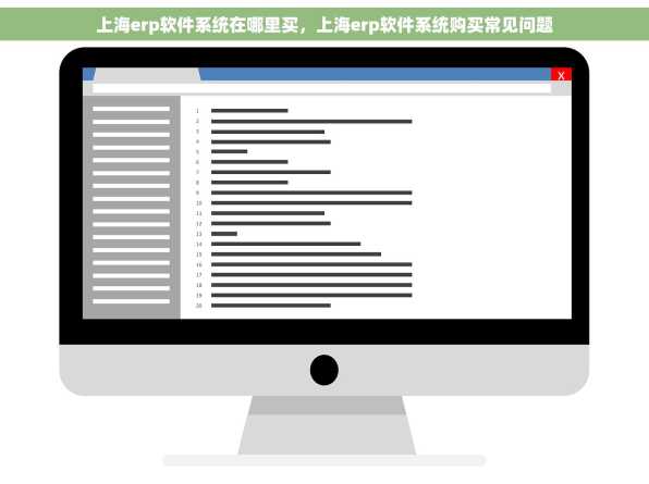 上海erp软件系统在哪里买，上海erp软件系统购买常见问题