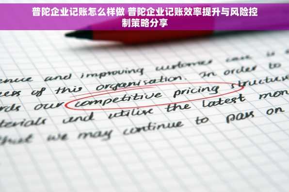 普陀企业记账怎么样做 普陀企业记账效率提升与风险控制策略分享