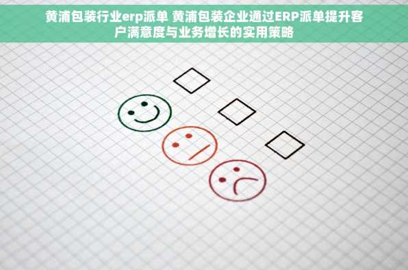 黄浦包装行业erp派单 黄浦包装企业通过ERP派单提升客户满意度与业务增长的实用策略