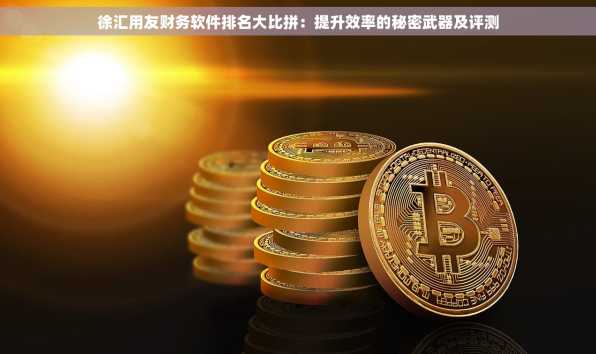 徐汇用友财务软件排名大比拼：提升效率的秘密武器及评测