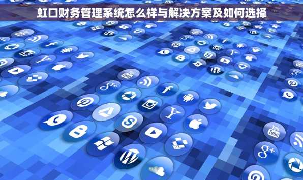 虹口财务管理系统怎么样与解决方案及如何选择