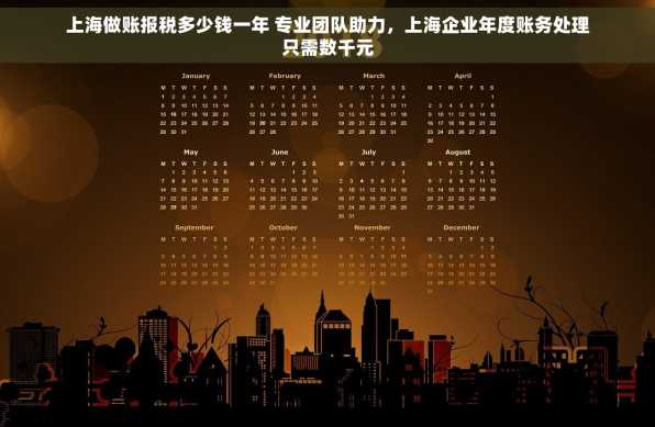 上海做账报税多少钱一年 专业团队助力，上海企业年度账务处理只需数千元