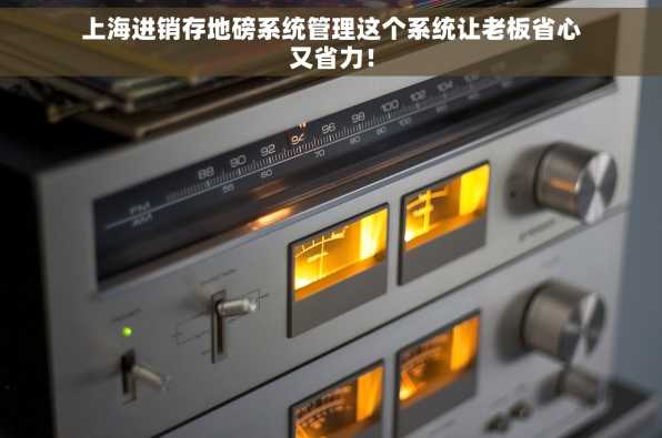 上海进销存地磅系统管理这个系统让老板省心又省力！