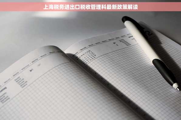 上海税务进出口税收管理科最新政策解读