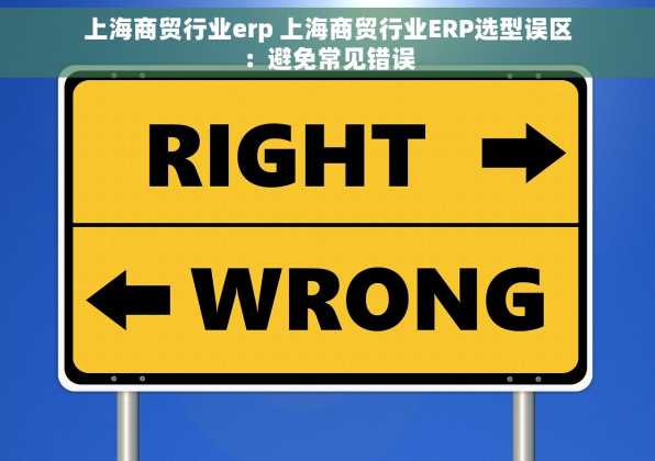 上海商贸行业erp 上海商贸行业ERP选型误区：避免常见错误