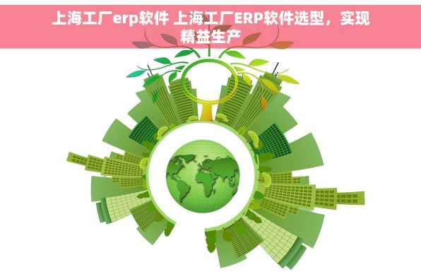 上海工厂erp软件 上海工厂ERP软件选型，实现精益生产