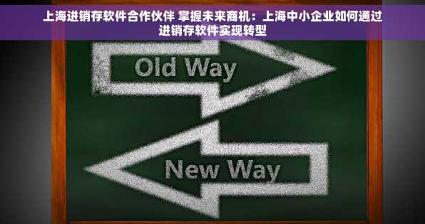 上海进销存软件合作伙伴 掌握未来商机：上海中小企业如何通过进销存软件实现转型