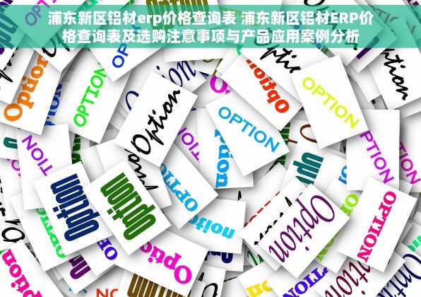 浦东新区铝材erp价格查询表 浦东新区铝材ERP价格查询表及选购注意事项与产品应用案例分析
