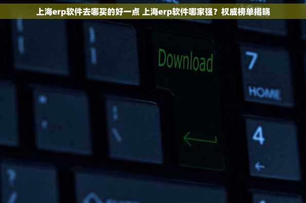 上海erp软件去哪买的好一点 上海erp软件哪家强？权威榜单揭晓