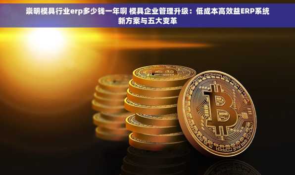 崇明模具行业erp多少钱一年啊 模具企业管理升级：低成本高效益ERP系统新方案与五大变革