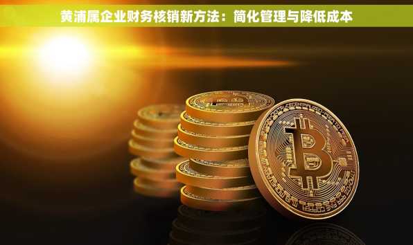 黄浦属企业财务核销新方法：简化管理与降低成本