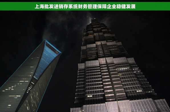 上海批发进销存系统财务管理保障企业稳健发展