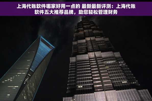 上海代账软件哪家好用一点的 最新最新评测：上海代账软件五大推荐品牌，助您轻松管理财务