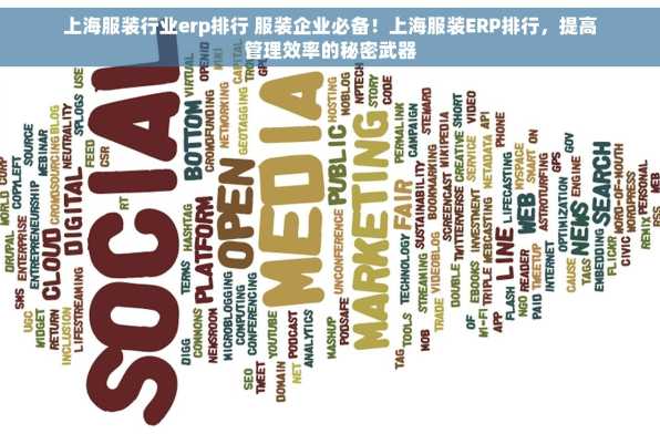 上海服装行业erp排行 服装企业必备！上海服装ERP排行，提高管理效率的秘密武器