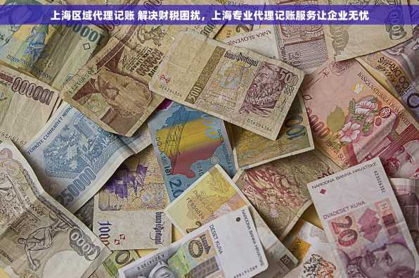 上海区域代理记账 解决财税困扰，上海专业代理记账服务让企业无忧