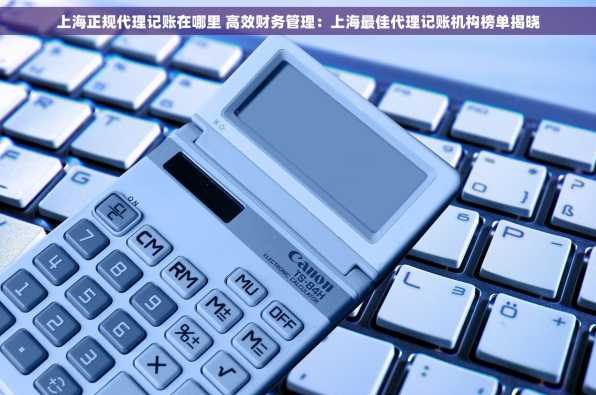 上海正规代理记账在哪里 高效财务管理：上海最佳代理记账机构榜单揭晓