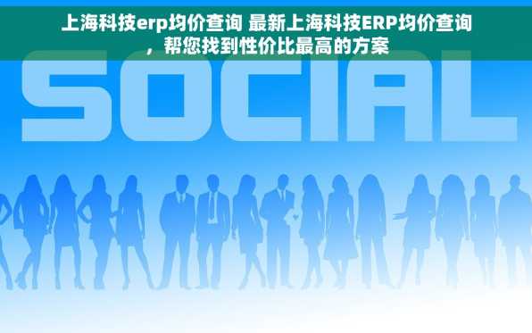 上海科技erp均价查询 最新上海科技ERP均价查询，帮您找到性价比最高的方案