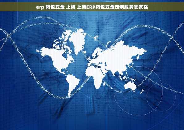 erp 箱包五金 上海 上海ERP箱包五金定制服务哪家强
