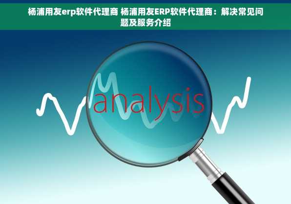 杨浦用友erp软件代理商 杨浦用友ERP软件代理商：解决常见问题及服务介绍