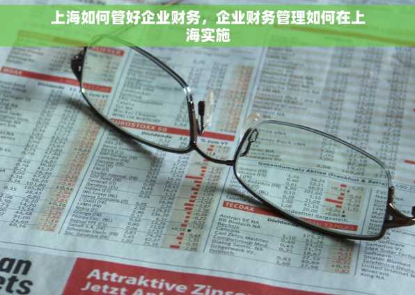 上海如何管好企业财务，企业财务管理如何在上海实施