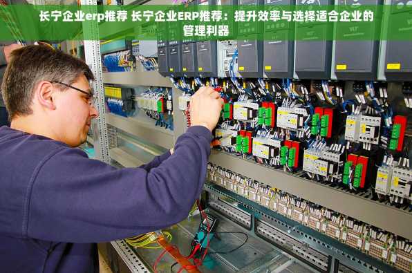长宁企业erp推荐 长宁企业ERP推荐：提升效率与选择适合企业的管理利器
