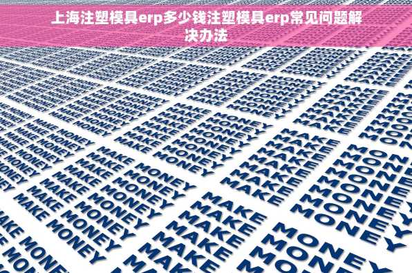 上海注塑模具erp多少钱注塑模具erp常见问题解决办法
