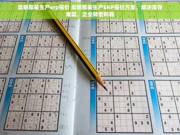 崇明服装生产erp报价 崇明服装生产ERP报价方案，解决库存难题，企业转型利器
