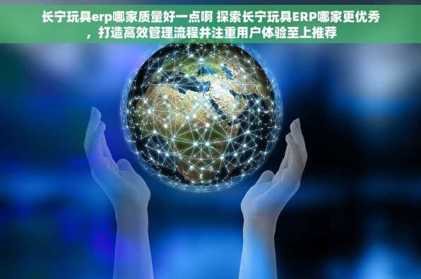 长宁玩具erp哪家质量好一点啊 探索长宁玩具ERP哪家更优秀，打造高效管理流程并注重用户体验至上推荐