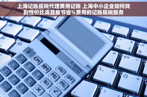 上海记账报税代理费用记账 上海中小企业如何找到性价比高且能节省%费用的记账报税服务
