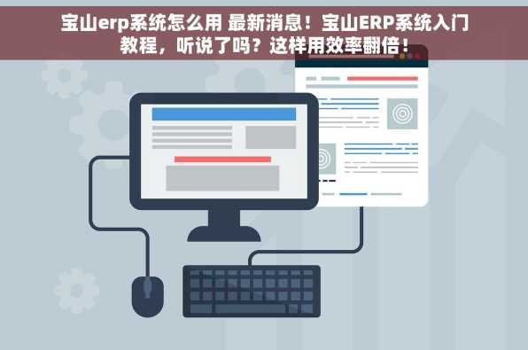 宝山erp系统怎么用 最新消息！宝山ERP系统入门教程，听说了吗？这样用效率翻倍！
