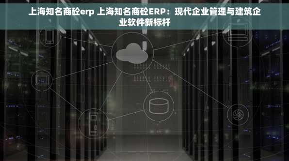 上海知名商砼erp 上海知名商砼ERP：现代企业管理与建筑企业软件新标杆
