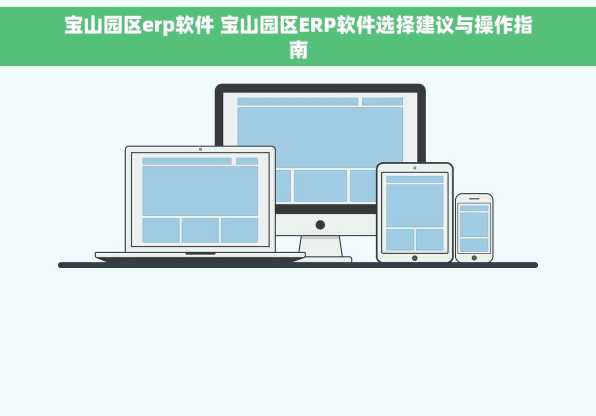 宝山园区erp软件 宝山园区ERP软件选择建议与操作指南