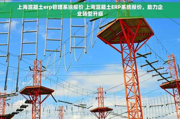 上海混凝土erp管理系统报价 上海混凝土ERP系统报价，助力企业转型升级