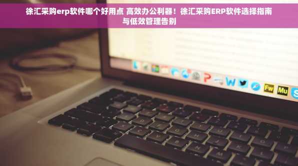 徐汇采购erp软件哪个好用点 高效办公利器！徐汇采购ERP软件选择指南与低效管理告别