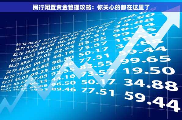 闽行闲置资金管理攻略：你关心的都在这里了