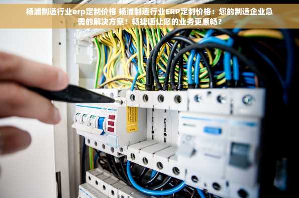 杨浦制造行业erp定制价格 杨浦制造行业ERP定制价格：您的制造企业急需的解决方案！畅捷通让您的业务更顺畅？