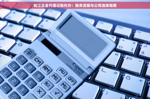 松江企业代理记账代办：服务流程与公司选择指南