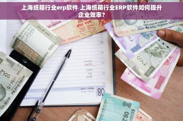 上海纸箱行业erp软件 上海纸箱行业ERP软件如何提升企业效率？