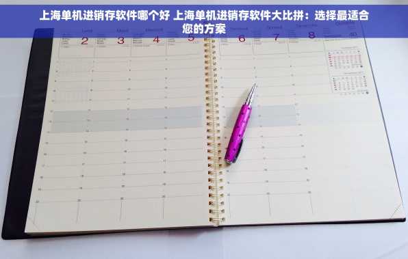 上海单机进销存软件哪个好 上海单机进销存软件大比拼：选择最适合您的方案