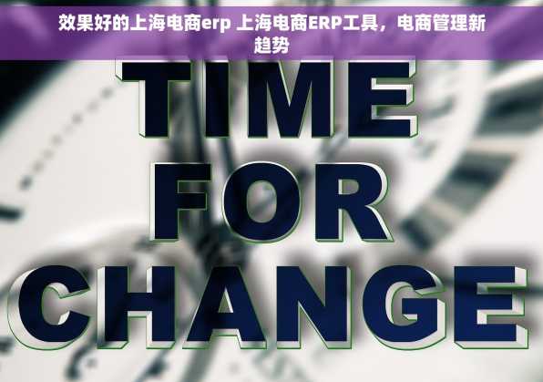 效果好的上海电商erp 上海电商ERP工具，电商管理新趋势