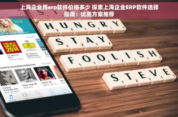 上海企业用erp软件价格多少 探索上海企业ERP软件选择指南：优质方案推荐