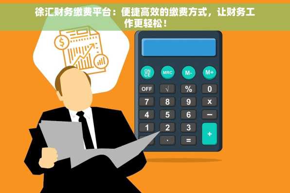 徐汇财务缴费平台：便捷高效的缴费方式，让财务工作更轻松！