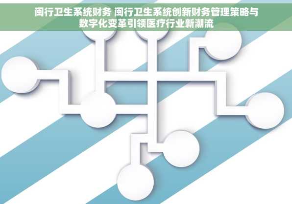 闽行卫生系统财务 闽行卫生系统创新财务管理策略与数字化变革引领医疗行业新潮流