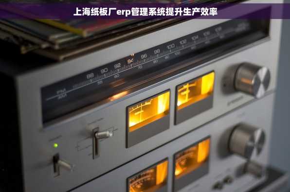 上海纸板厂erp管理系统提升生产效率