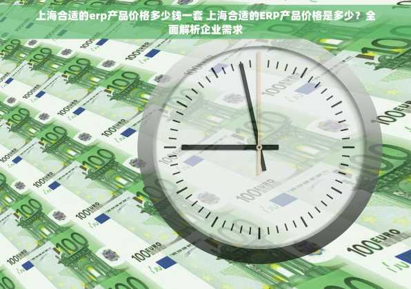 上海合适的erp产品价格多少钱一套 上海合适的ERP产品价格是多少？全面解析企业需求