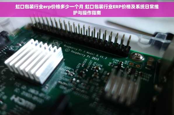 虹口包装行业erp价格多少一个月 虹口包装行业ERP价格及系统日常维护与操作指南