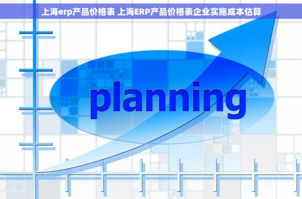 上海erp产品价格表 上海ERP产品价格表企业实施成本估算